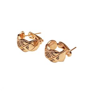 Xiang – boucles d'oreilles en or rose assorties, tendance de la mode pour la maison, ne se décolore pas, nouvelles boucles d'oreilles en diamant ananas