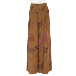 Pantalon large en soie Xiangyun