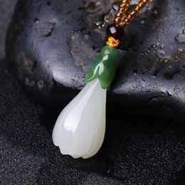 Xiangzhenfu Natuurlijke hanger Boeddha Big Belly Maitreya Smile kleine mannelijke ketting jade vrouwen.