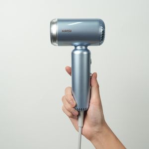 Secador de pelo al vacío con ventilador de alta velocidad de la marca XIANSU, herramientas profesionales para el cabello con calefacción eléctrica, microsecador de pelo de ultra alta velocidad, punto de enchufe para EE. UU./REINO UNIDO/UE