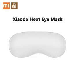 Xiaoda warmtebehandeling oogmasker zijde stof Snelle verwarming driedelige temperatuurregeling verlichten vermoeidheid voor slaap reizen