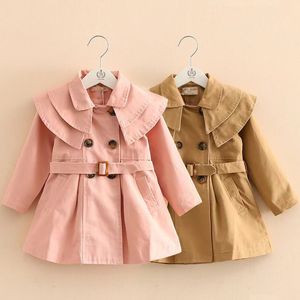 Xiaolu – manteau chat pour enfants, coupe-vent princesse en coton pour filles, édition coréenne, vêtements d'extérieur pour bébés, nouvelle collection printemps et automne 2023
