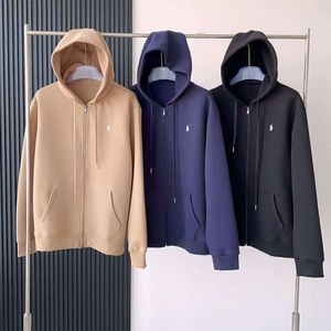 Xiaomi Borduurmodemerk 23 Herfst/Winter Nieuw Dubbelzijdig Gebreide Rits Trekkoord Hoodie voor Mannen en Vrouwen Paar Trui Vest