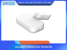 Sensor inteligente de puerta y ventana Xiaomi AQara ZigBee, conexión inalámbrica, trabajo multipropósito con Xiaomi smart home Mijia Mi Home app1724742
