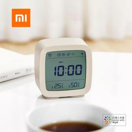 Xiaomi Cleargrass Bluetooth Alarmoire Température Humidité Affichage LCD Écran Ajustement de nuit avec application Mijia Smart Home