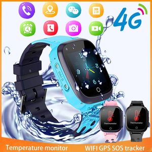 Xiaomi Devices Mijia Kinderen GPS Smart Watch Body Temperatuur Sound Monitor Video Call Track Clock Waterdicht SOS Baby Kids Smartwatch Watch