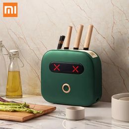Xiaomi Kalar Machine de désinfection de couteau intelligente baguettes multifonctions support de séchage de stérilisation UVC fournitures de cuisine pour la maison