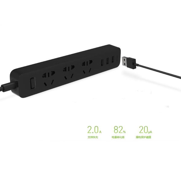 Xiaomi Mi Home Mijia Power Strip électrique Prise 3/5 Ports 3 Prise de sortie USB Xiaomi