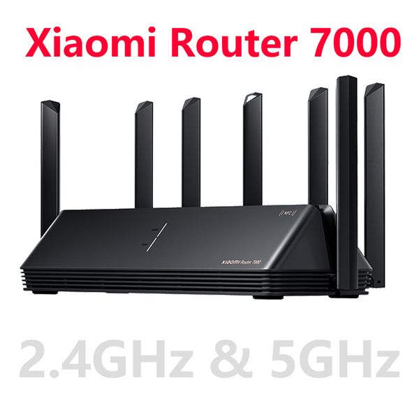 Xiaomi Mi Router 7000 Tri-Band WiFi Repetidor VPN 1GB Mesh USB 3.0 IPTV 4 x 2.5G Puertos Ethernet Amplificador de señal de módem PPPoE