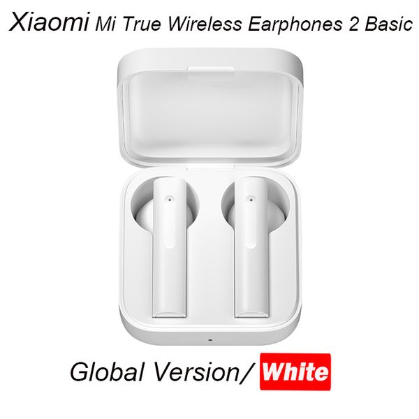 Écouteurs sans fil Xiaomi Mi True 2 Version globale de base Air 2 SE TWS Bluetooth 5.0 Écouteurs Redmi Airdots S 2 Casque de jeu