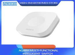 Xiaomi Mijia AQara inteligente multifuncional interruptor inalámbrico inteligente función giroscópica integrada funciona con Android IOS APP3698227