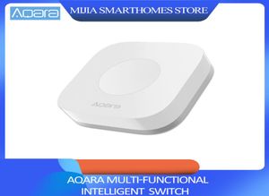 Xiaomi Mijia AQara – clé de commutation sans fil intelligente multifonctionnelle, fonction gyroscopique intégrée, fonctionne avec Android IOS APP3698227