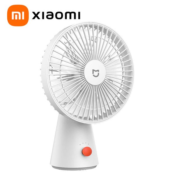 Xiaomi Mijia ventilateur de bureau main 2in1 ventilateur Portable type-c électrique Rechargeable 4000MAh batterie 4 vitesses à faible bruit pour le bureau à domicile