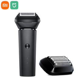 Xiaomi Mijia Elektrisch scheerschoener dat een vijfbladige kop omnidirectionele drijvende IPX7 Waterdichte Quick Charge Men Razor