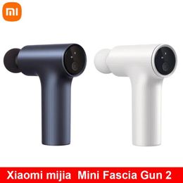 Xiaomi Mijia Mini pistolet Fascia 2 poussée 18kg 3 vitesses mémoire intelligente Mini Portable 3000 tr/min masseur de poche haute vitesse pour hommes femmes