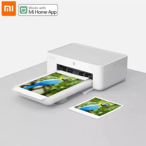 Xiaomi Mijia Photo Printer 1S Haute Définition Couleur Sublimation 3/6 Pouces Portable Photo Papier Portable Smart APP Imprimante À Distance