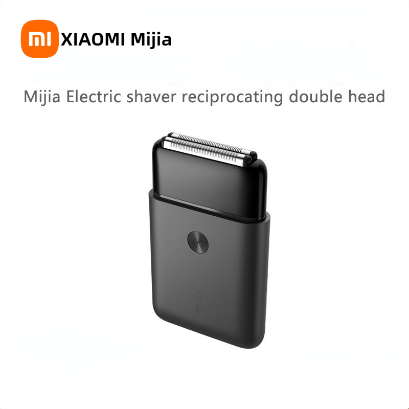 XIAOMI MIJIA ポータブル電気シェーバー スマート ミニ ハードトリマー ウェットおよびドライ シェービング往復カッターヘッド IPX7 防水