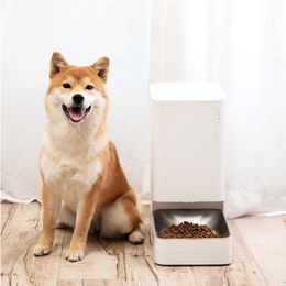 Xiaomi Mijia Smart Automatic Pet Food Dispenser Dispenser Feeder Bowl App Control Intelligente Linkage voor hondenkatten Voedselvoeding