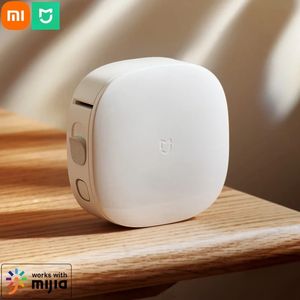 Xiaomi Mijia – Mini-imprimante d'étiquettes thermique de poche intelligente, sans fil, tout-en-un, autocollant de Date, pour application Mihome, DIY bricolage
