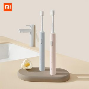 XIAOMI Mijia T200 T200C Sonische Elektrische Tandenborstel Tanden Bleken Ultrasone Vibrerende Slimme Tandenborstels IPX7 Waterdicht