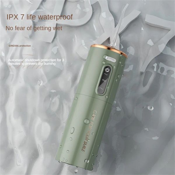 Xiaomi Irrigator oral portable IPX7 IPPHERPHERPHOP RECHARGable Dental Water Flosser 3 Modes Nettoyer de dents 280 ml Jet d'eau dentaire