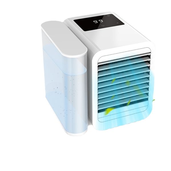 Xiaomi-miniaire acondicionado portátil, ventilador enfriador Usb, humidificador de refrigeración con tanque de agua de 1000ml para oficina, hogar, acondicionador móvil