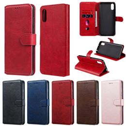 Xiaomi Redmi 9A Telefoonbehuizing Lederen Portemonnee Flip Case Cover
