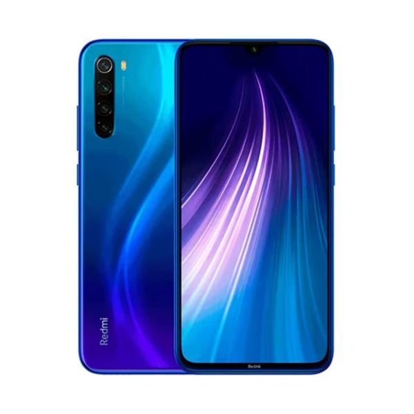 Xiaomi Redmi nota 8 4G Android Teléfono chino Pantalla completa MediaTek Helio G80 Dual Sim 6.53 pulgadas 18W Carga rápida de 4000 mAh Potencia súper grande