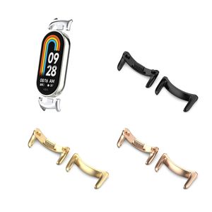 Xiaomi Smart polsbandjes Horloge Band Adapter Roestvrijstalen riemen Connector Fit 12mm 14 mm -banden voor Xiaomi M8 -serie 8