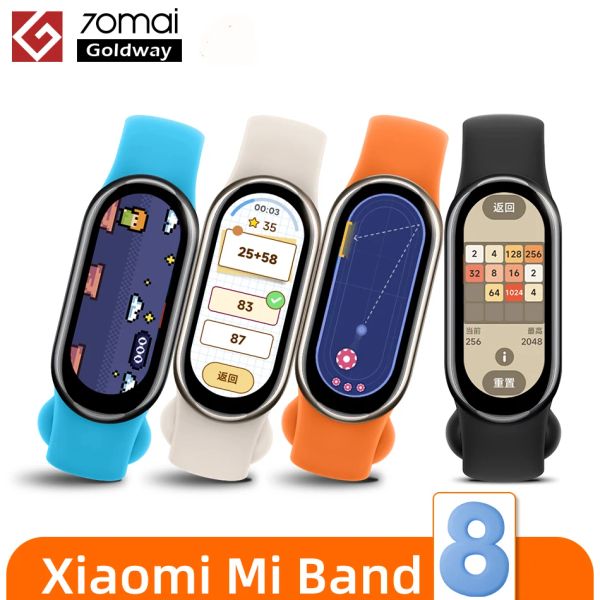 Xiaomi bracelets mi-bande 8 bracelet sanguin oxygène 1,62 