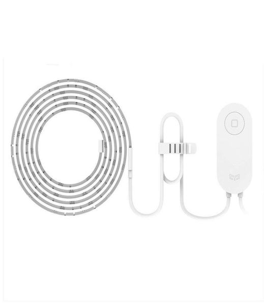 Xiaomi Yeelight RGB LED 1M tira de luz inteligente hogar inteligente para aplicación WiFi funciona con Alexa Google Home Assistant 16 millones de colores2641528