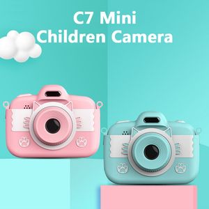 Xiaomi YouPin C7 Mini Children Camera para niños Cámara de juguete 3.0 Full HD Digital Cámara con juguetes intelectuales para niños de silicona Niños 2482