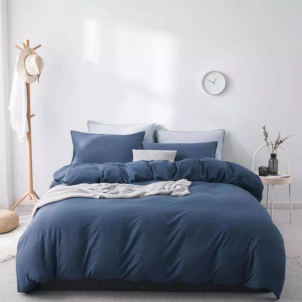 Xiaomi youpin Como Living ensemble de literie en velours lavé respectueux de la peau quatre pièces vêtements de lit housse de couette drap plat taies d'oreiller maison t260c