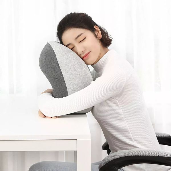 Xiaomi youpin bureau sieste oreiller support de cou coussin de siège appui-tête voyage cou oreiller avec repose-bras 3029676A5