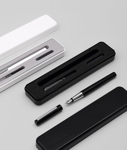 Xiaomi Youpin kaco BRIO stylo plume avec sac d'encre sac de rangement boîte étui 0.3mm plume métal stylo encreur 3012682 C1