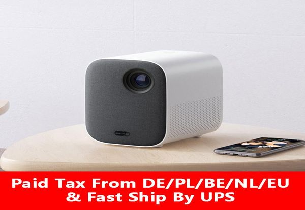 Xiaomi Youpin Mini projecteur DLP Portable 19201080 prise en charge vidéo 4K WIFI Proyector LED Beamer TV Full HD pour Home Cinema de You9276569