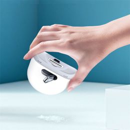 Xiaomi youpin USB Electric Nail Clipper avec lumière LED Automatique Nail Grinder Triming Finger Toe Mini Portable Manucure Tools
