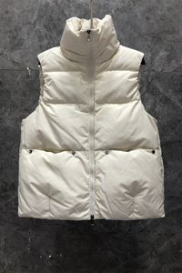 Xiaozi West Stand Collier Mode Léger Down Womens Gilets Vêtements d'hiver Marchandises européennes Nouveau Casual Vêtements d'extérieur Polyatile 9BB