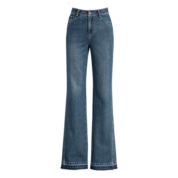 Xin Ge American High Street Micro Horn Jeans para mujer primavera nuevos pantalones de pierna ancha sueltos de cintura alta