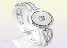 XInnver Snap Bracelet Diy Charms Silver armbanden armbanden met kristalfit 18 mm snapknopen voor vrouwen sieraden ZE36841407446854743