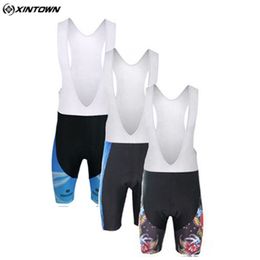 Xintown Team Outdoor Men's Outdoor Ropa Ciclismo Cycling 3D Pad Shorts Sports Bicycle Bib Court Bike TIME TIME S-3XL