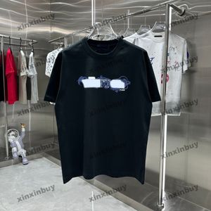 xinxinbuy 2024 hommes Designer tee theirt t-shirt dragon lettre imprimer 1854 couche couche à manches courtes coton femmes noires blancs s-2xl