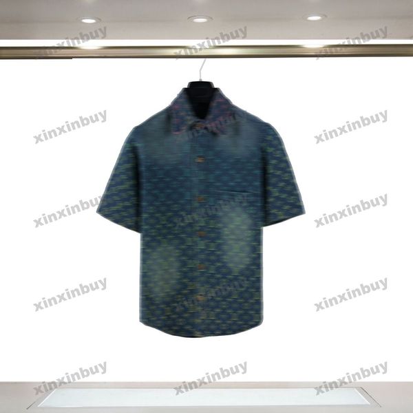 xinxinbuy Hommes designer Manteau Veste Rainbow Lettre tissu jacquard à manches longues femmes gris Noir vert kaki 335700 S-XL