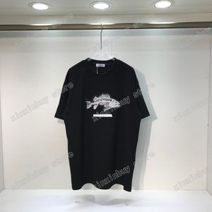 Xinxinbuy Men Designer vernietigd T-shirt Paris Beisbeen letters Patch Korte mouw katoen vrouwen grijs zwart paars xs-2xl