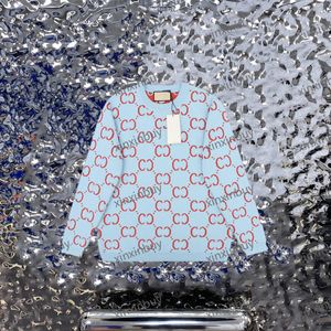 xinxinbuy Mannen designer Hoodie sweater Dubbele letter jacquard print Paris katoen dames blauw zwart wit rood XS-L