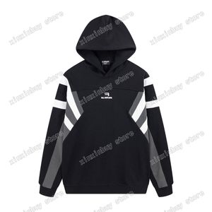 xinxinbuy Pull à capuche design pour homme Lettre à fermeture éclair lambrissé Broderie Paris Col rond femme noir violet jaune XS-2XL