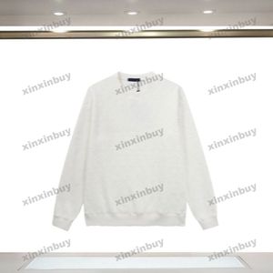 Xinxinbuy Hommes Designer Sweat à capuche Paris Lettre serviette broderie femmes noir abricot jaune blanc M-3XL