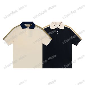 xinxinbuy Diseñador de hombres Camiseta de punto Camiseta de París Letras reflectantes con correas estampadas de manga corta de algodón para mujer blanco negro Albaricoque XS-L