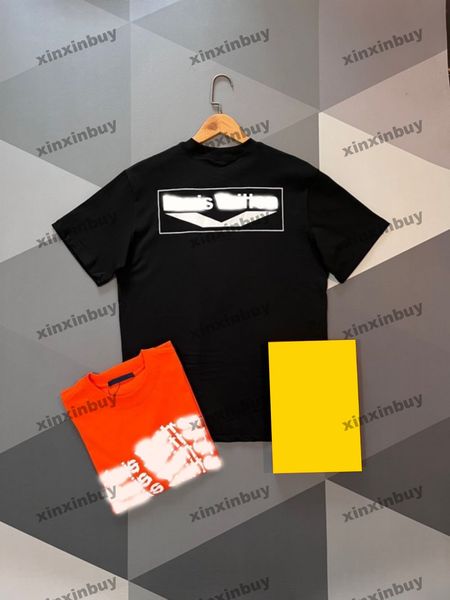 Xinxinbuy Hombres diseñador Tee camiseta 2024 Italia puente de esquí impresión de letras 1854 manga corta algodón mujeres gris negro blanco rojo XS-XL