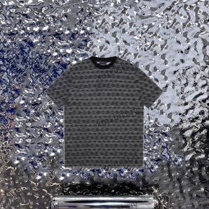 Xinxinbuy Men Designer Tee T-shirt 23SS Jacquard Lettres Impression Coton Coton Coton Blanc Black XS-2XL